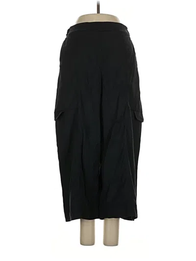 Pre-owned Unbranded Cargo Pants In Black