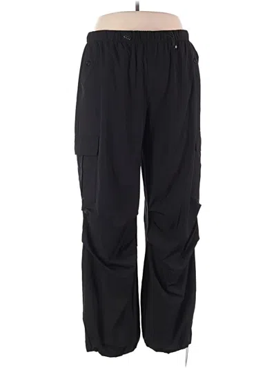 Pre-owned Unbranded Cargo Pants In Black