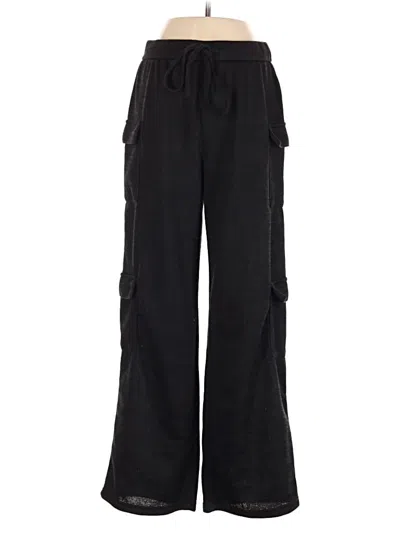Pre-owned Unbranded Cargo Pants In Black