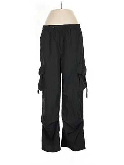Pre-owned Unbranded Cargo Pants In Black