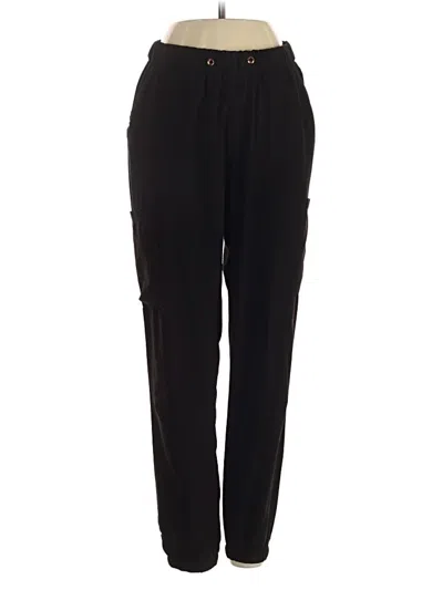 Pre-owned Unbranded Cargo Pants In Black