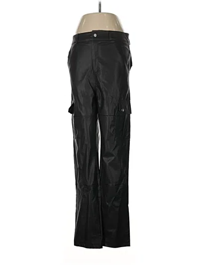 Pre-owned Unbranded Cargo Pants In Black
