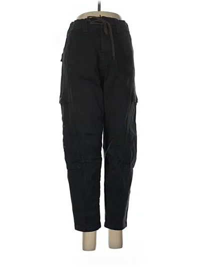 Pre-owned Unbranded Cargo Pants In Black