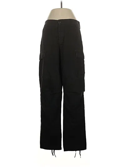 Pre-owned Unbranded Cargo Pants In Black