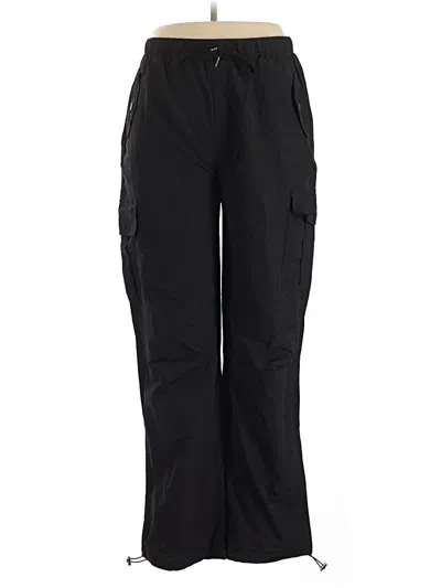Pre-owned Unbranded Cargo Pants In Black