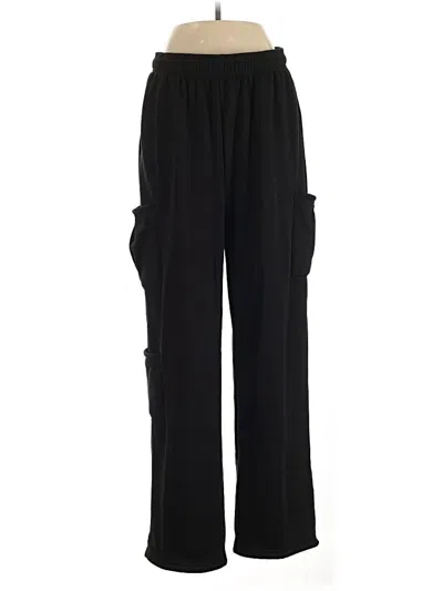 Pre-owned Unbranded Cargo Pants In Black