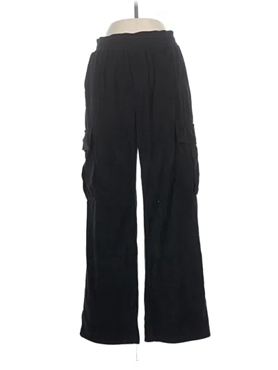 Pre-owned Unbranded Cargo Pants In Black