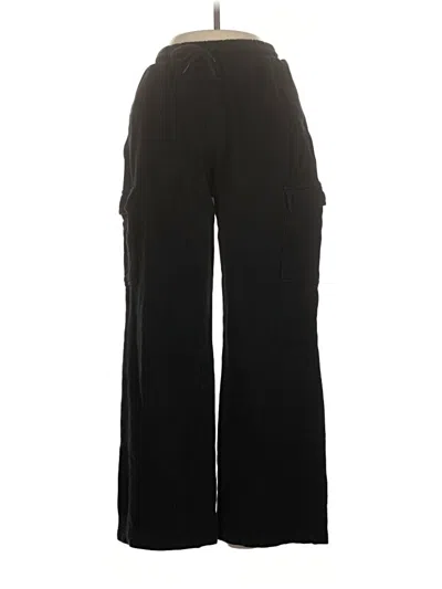 Pre-owned Unbranded Cargo Pants In Black
