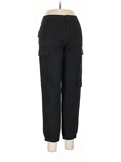 Pre-owned Unbranded Cargo Pants In Black