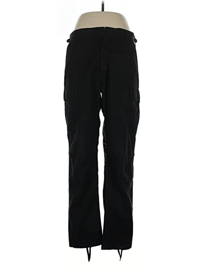 Pre-owned Unbranded Cargo Pants In Black