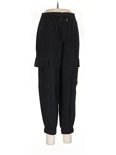 Pre-owned Unbranded Cargo Pants In Black