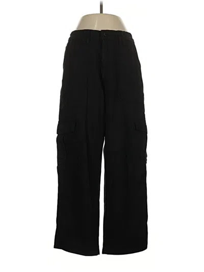 Pre-owned Unbranded Cargo Pants In Black
