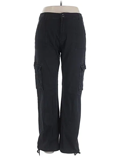 Pre-owned Unbranded Cargo Pants In Black
