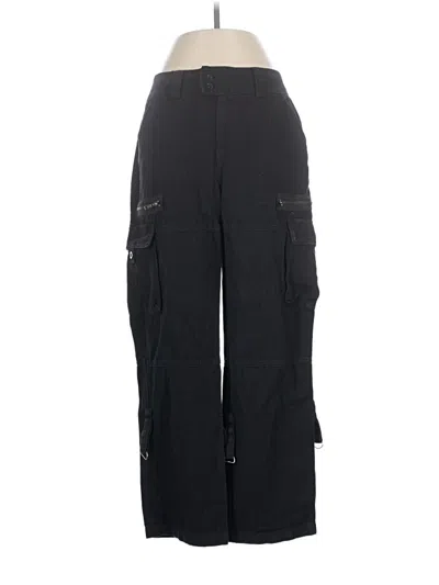 Pre-owned Unbranded Cargo Pants In Black