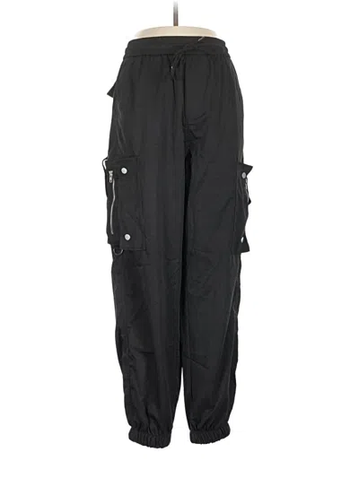 Pre-owned Unbranded Cargo Pants In Black