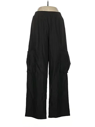 Pre-owned Unbranded Cargo Pants In Black