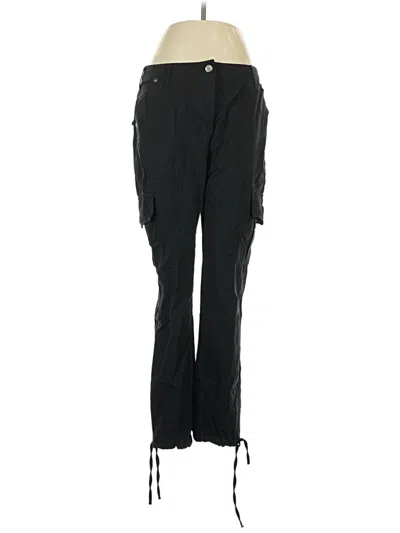 Pre-owned Unbranded Cargo Pants In Black