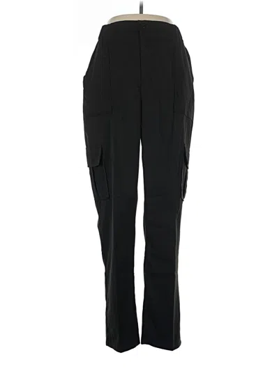 Pre-owned Unbranded Cargo Pants In Black