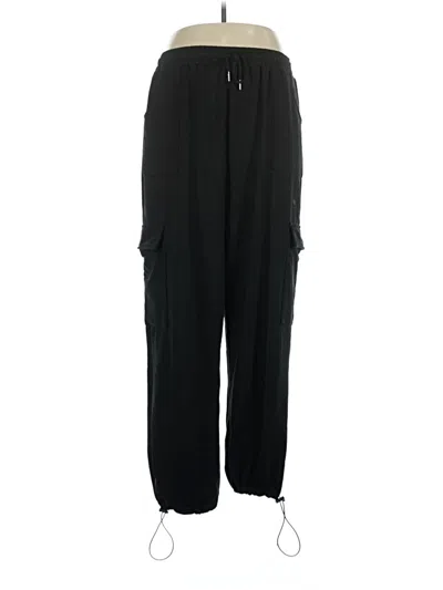 Pre-owned Unbranded Cargo Pants In Black