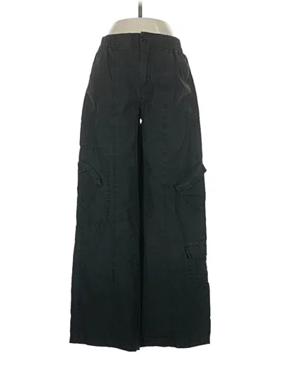 Pre-owned Unbranded Cargo Pants In Black