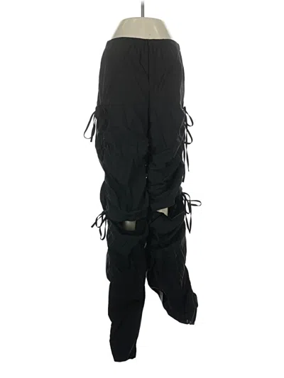 Pre-owned Unbranded Cargo Pants In Black