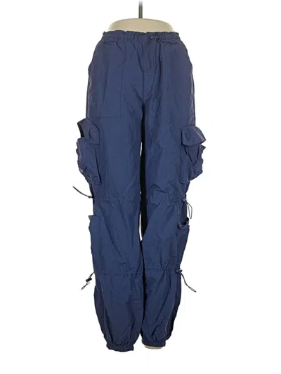 Pre-owned Unbranded Cargo Pants In Blue