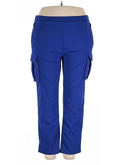 Pre-owned Unbranded Cargo Pants In Blue