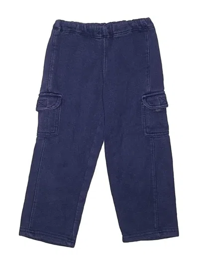 Pre-owned Unbranded Kids' Cargo Pants In Blue