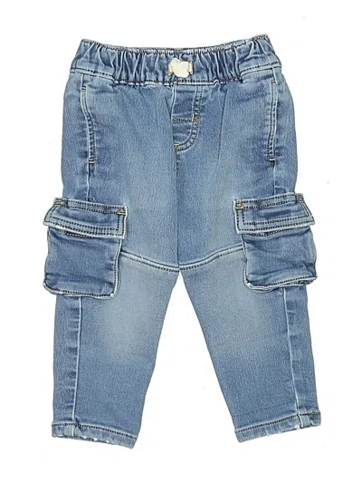 Pre-owned Unbranded Kids' Cargo Pants In Blue
