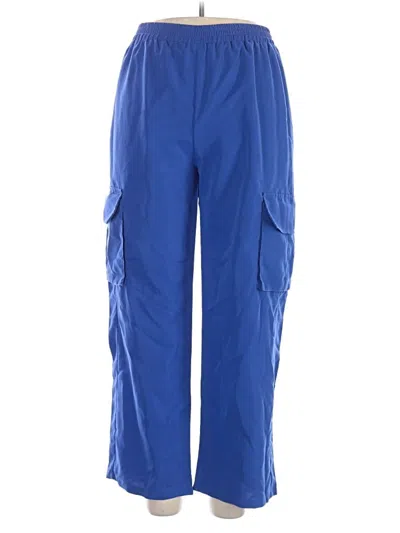 Pre-owned Unbranded Cargo Pants In Blue
