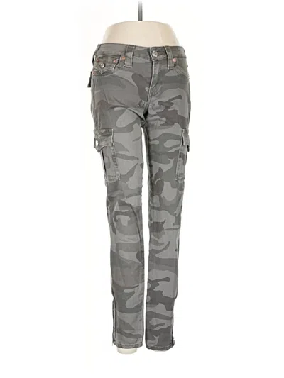 Pre-owned Unbranded Cargo Pants In Gray