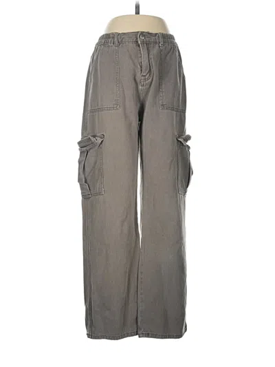 Pre-owned Unbranded Cargo Pants In Gray