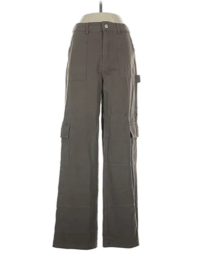 Pre-owned Unbranded Cargo Pants In Gray