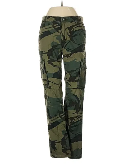 Pre-owned Unbranded Cargo Pants In Green