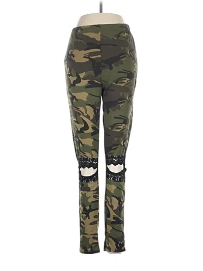 Pre-owned Unbranded Cargo Pants In Green