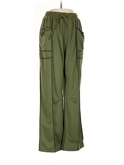 Pre-owned Unbranded Cargo Pants In Green