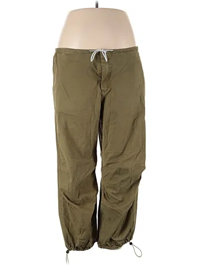 Pre-owned Unbranded Cargo Pants In Green