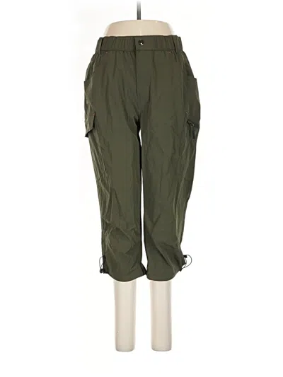 Pre-owned Unbranded Cargo Pants In Green