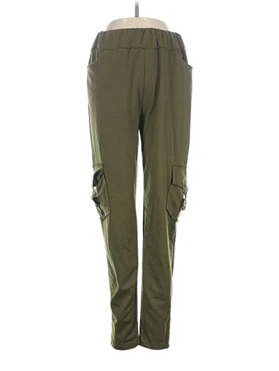 Pre-owned Unbranded Cargo Pants In Green