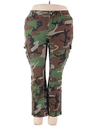Pre-owned Unbranded Cargo Pants In Green