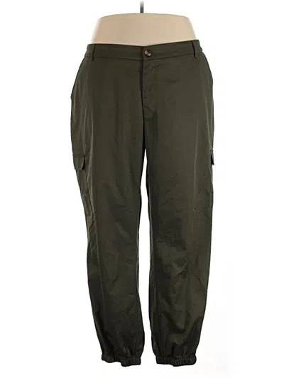 Pre-owned Unbranded Cargo Pants In Green