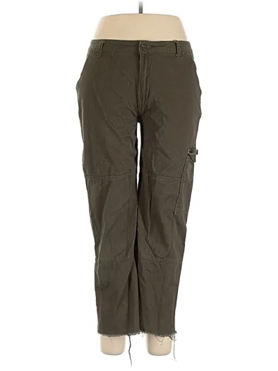 Pre-owned Unbranded Cargo Pants In Green