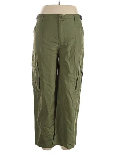 Pre-owned Unbranded Cargo Pants In Green
