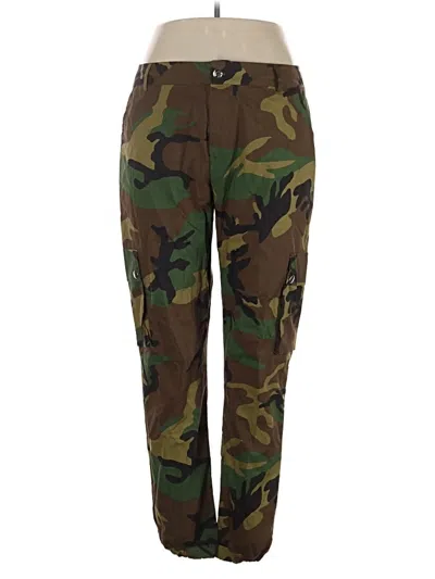 Pre-owned Unbranded Cargo Pants In Green