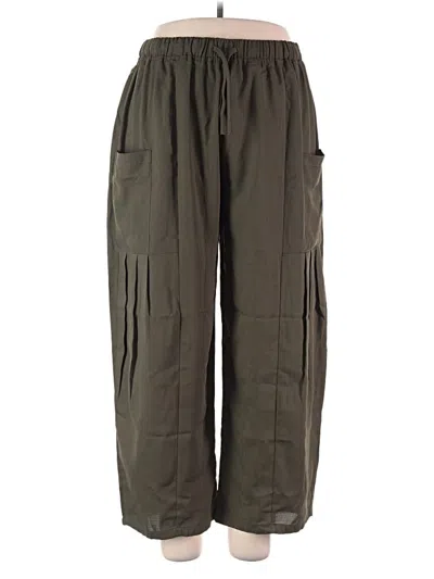 Pre-owned Unbranded Cargo Pants In Green