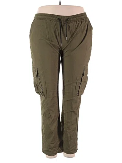 Pre-owned Unbranded Cargo Pants In Green