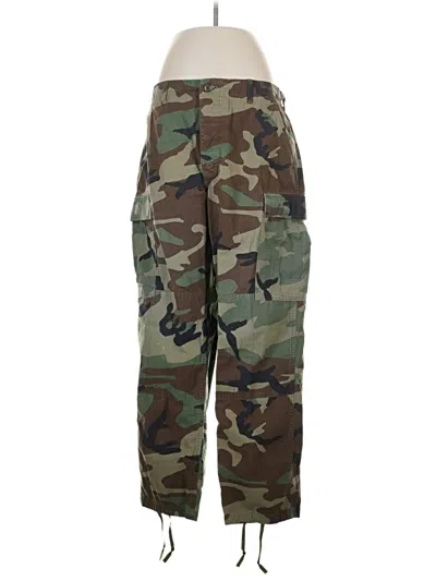 Pre-owned Unbranded Cargo Pants In Green