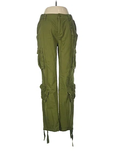 Pre-owned Unbranded Cargo Pants In Green