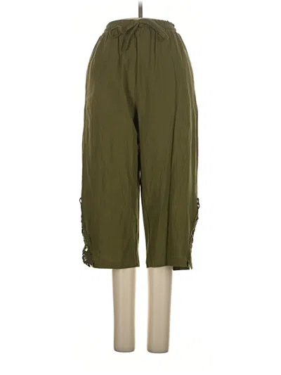 Pre-owned Unbranded Cargo Pants In Green