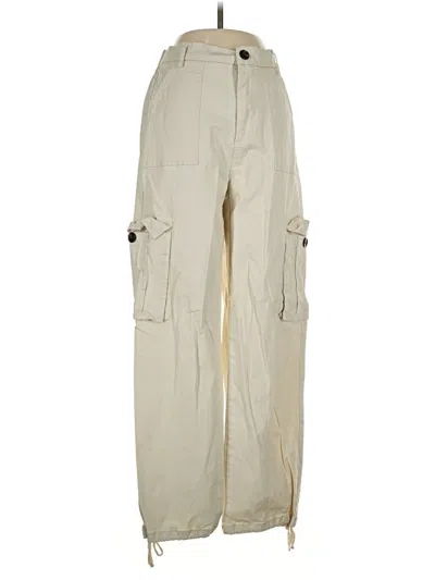 Pre-owned Unbranded Cargo Pants In Ivory